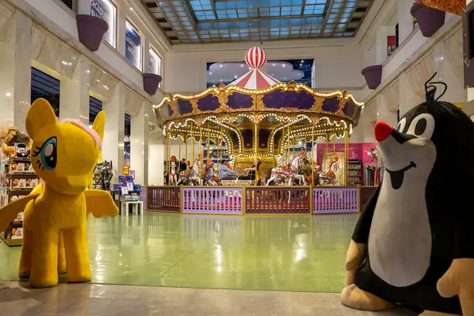 Beltéri játszóház Prágában