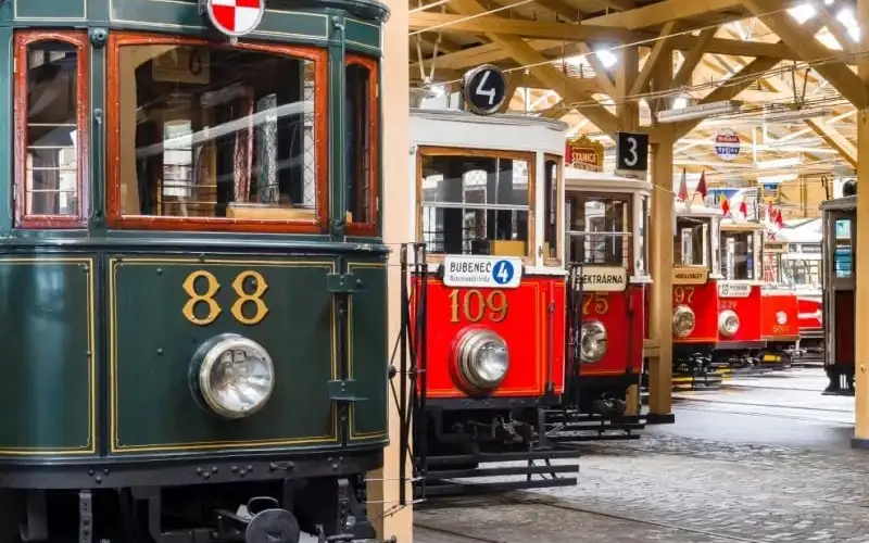 Tömegközlekedési múzeum Prága